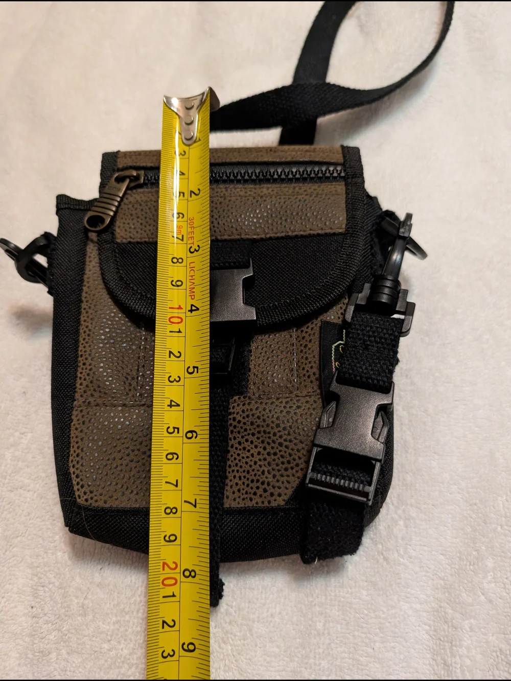 Black and Brown Accessory/Camera Crossbody Bag